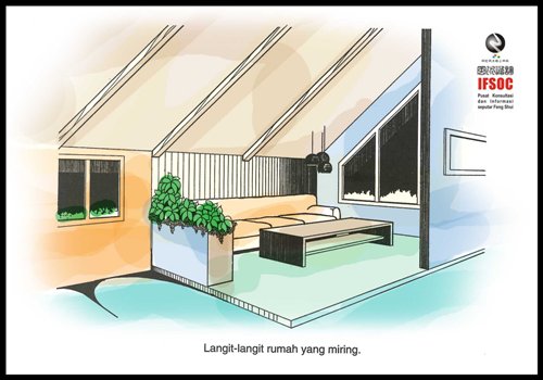 fengshui plafon