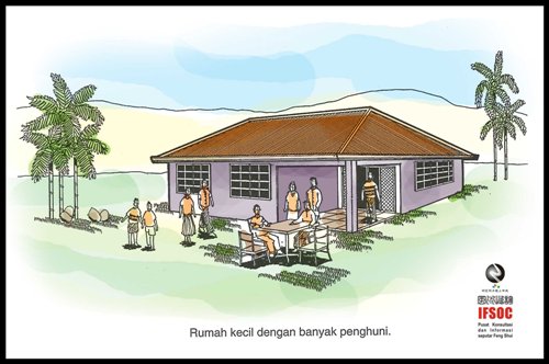 fengshui rumah kecil